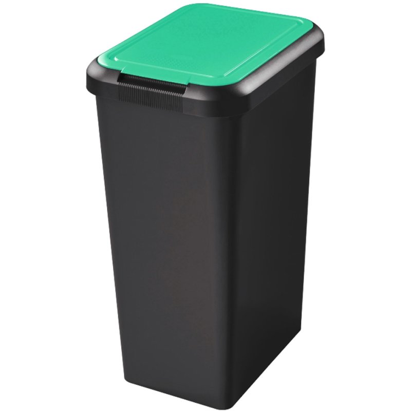cep afvalscheiding prullenbak Touch & Lift, 45 liter, wit